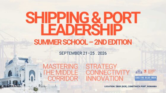 Shipping & Port Leadership Summer School revine la Constanța: strategie, conectivitate și viitorul Coridorului Mijlociu